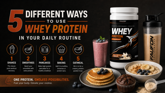 5 Different Ways to Use Whey Protein in Your Daily Routine