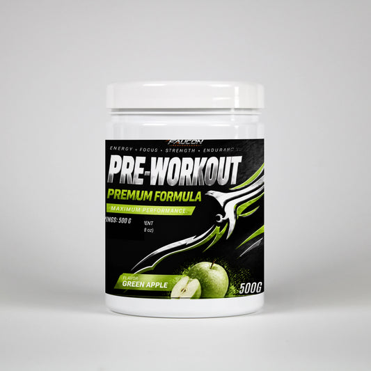 Pre-Workout Booster Green Apple - 500g